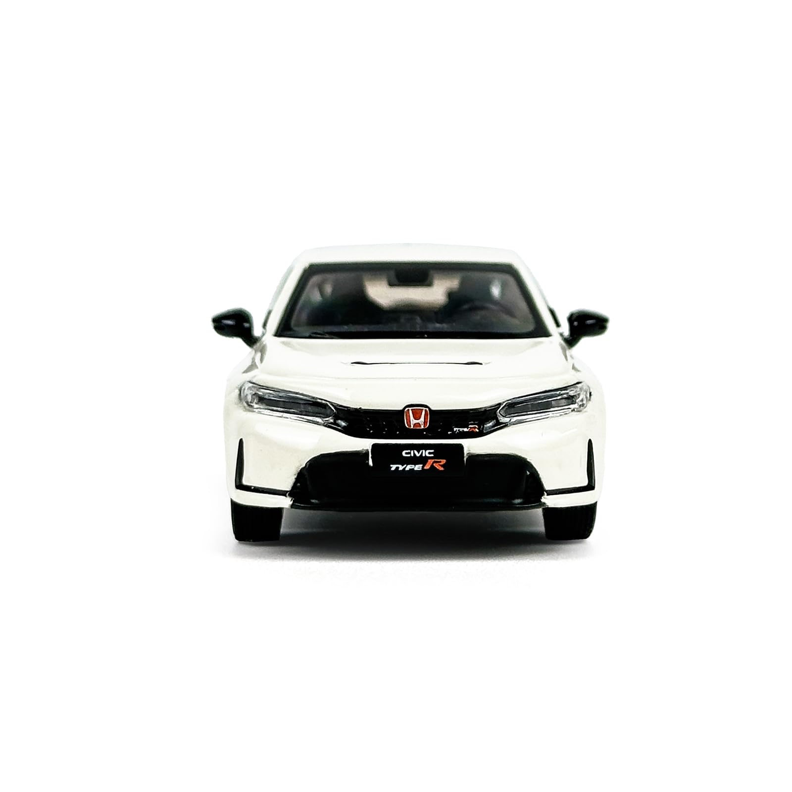

PAUDI MODEL Mini Car 2023 Honda Civic FL5 Diecast Model Car White 1/64 TYPE-R