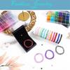 1 Set 48 Farben 8mm Runde Abstandshalter Bunte Glasperlen Für Schmuckherstellung Armband Halskette Ohrringe DIY Bastelzubehör