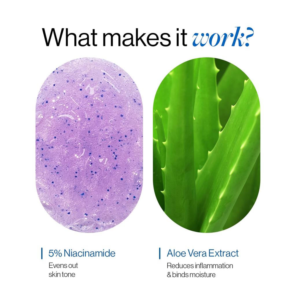 Be Bodywise 5% Niacinamide Brightening Body Wash | Hydrates & Deep Cleanses Skin | For Glowing & Hydrated Skin | With Aloe vera, Vitamin B3 & E | For