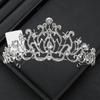 Crown Tiara Bride  Rhinestone Crown  Wedding Dress  Adult Ceremony Birthday  Princess Hair Accessories  Children