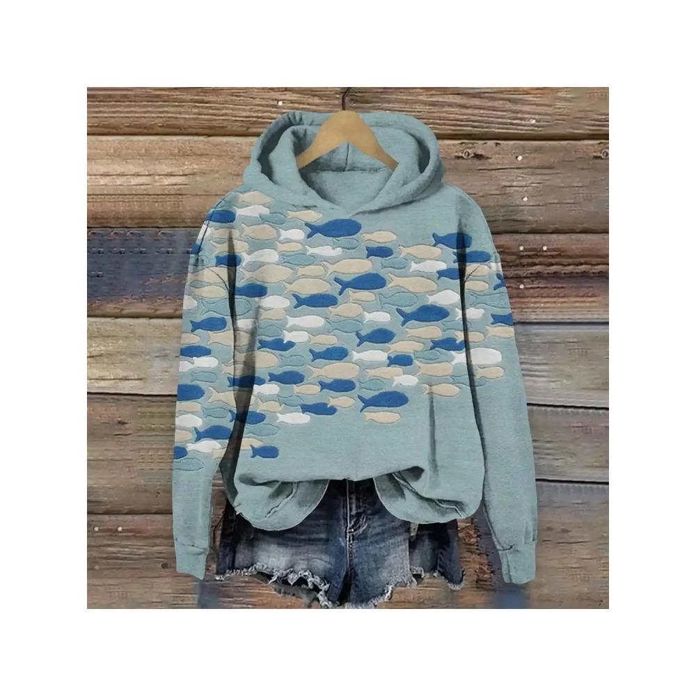 Women's Hoodies 3D Print Graphic Rainbow Casual Boho Casual Sweatshirts Pullovers Streetwear Women's Clothing Fall