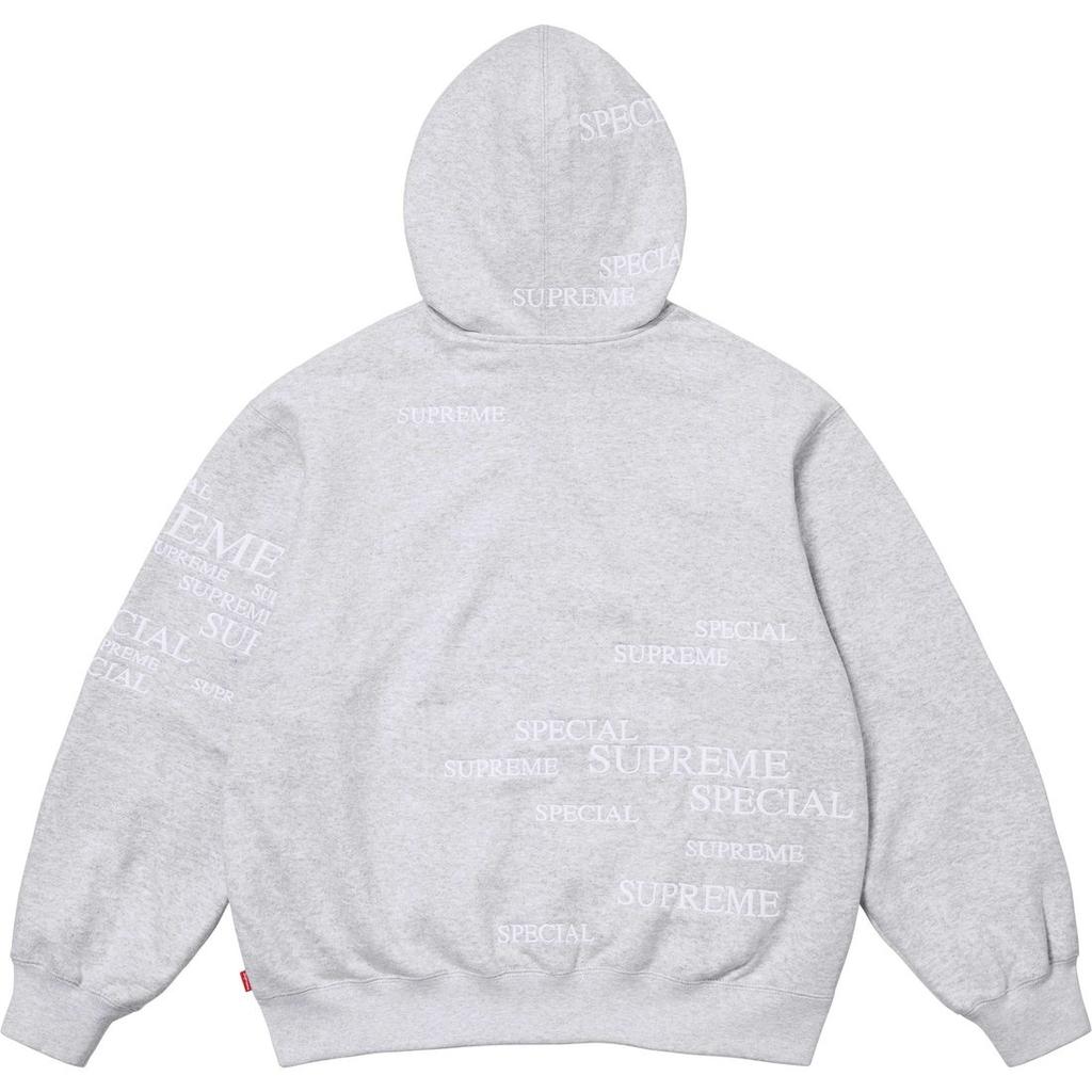 Supreme FW24 WEEK12 Special Zip Up Hooded Sweatshirt Logo Unisex SUP-FW24-204