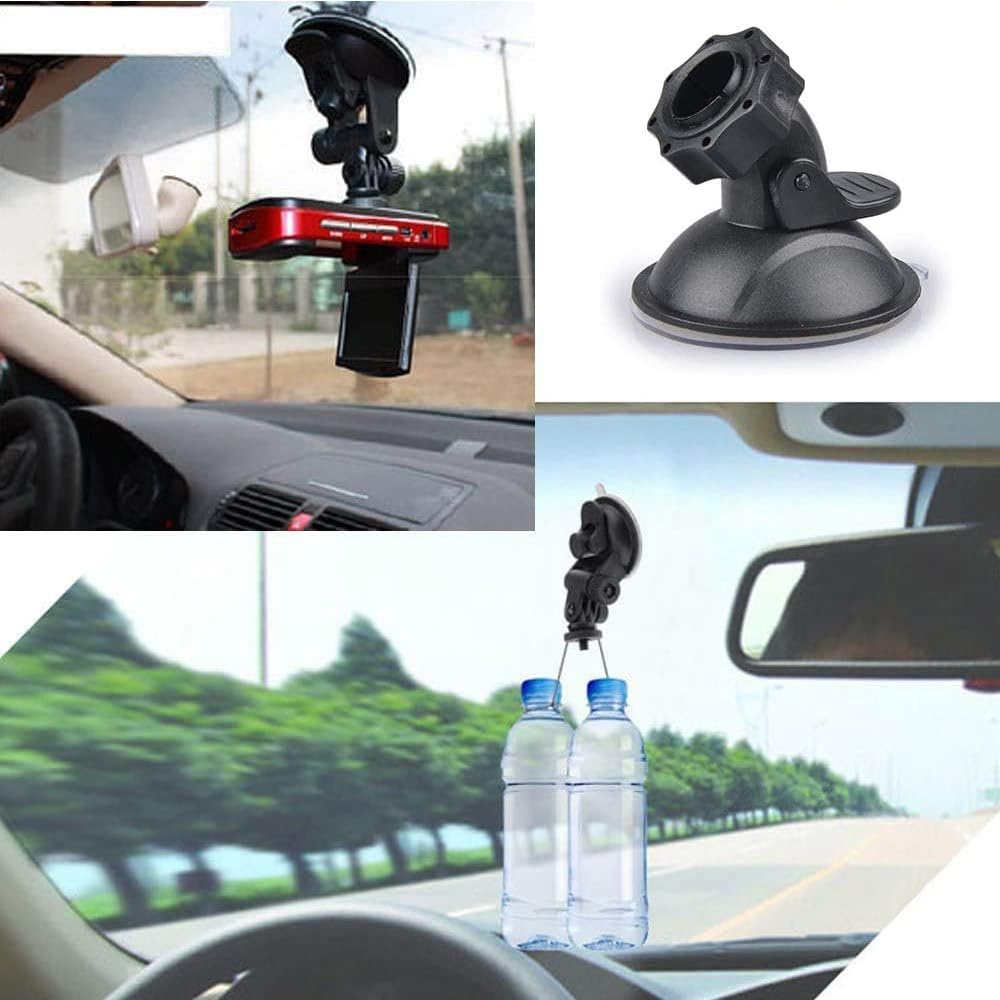 KALOLINNA Drive Recorder Holder Suction Cup for Cars, 5 Different Adapters, Suction Power Car