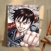 Anime K-Kingdom Poster  Self-adhesive Art Waterproof Paper Sticker Coffee House Bar Room Wall Decor