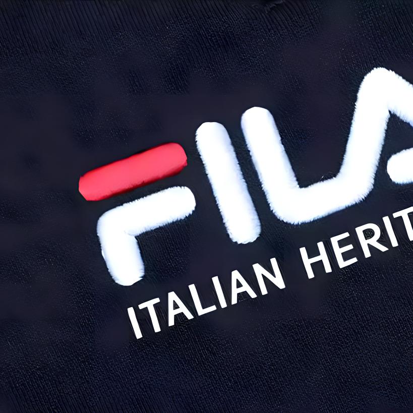 Fila Calça Esportiva de Tricô com Punho na Barra, Cintura Média, Cor Sólida - Série Heritage Masculino F51M418694A-NV