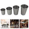 Set Of 10 Thermal Cups Functional Beer Cups Stainless Steel Tumblers For Beer Lover And Quality Lifestyle Enthusiasts