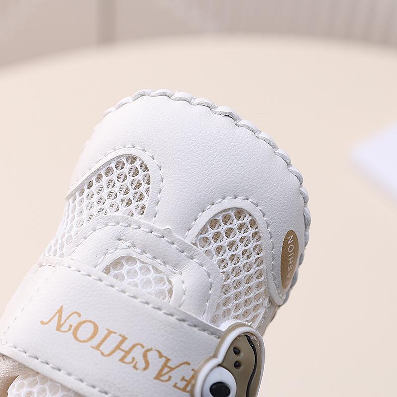 Spring 0-1 Year Old Boy Soft-soled Toddler Shoes Breathable Single Mesh Shoes 6-9 Months Female Infant Shoes