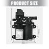 Car Washer 12V Booster Pump High Flows Capacity Diaphragm Pump For Home Garden And Car Washing Easy to Installation