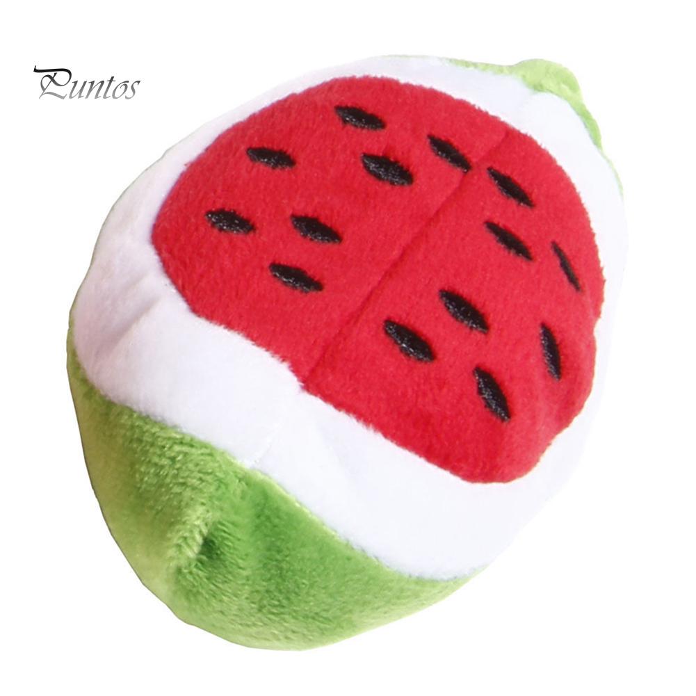 watermelon cat plush