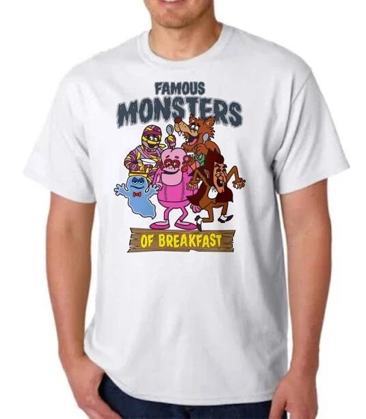 FAMOUS MONSTERS OF CEREAL T-T-shirt Version 2/ Franken Berry Chocula Boo Berry M