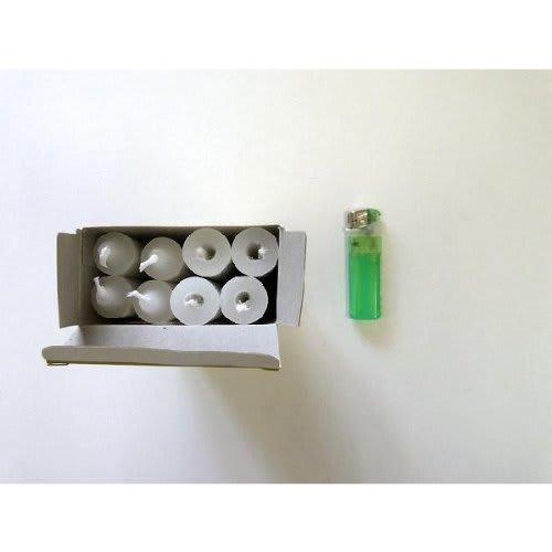 Tokyo Candle Manufacturing Fuji Sakura Candles No. 15, 8-pack, 450g, 20mm Diameter, 221mm Height, Burn Time Approximately 7 Hours and 30 Minutes