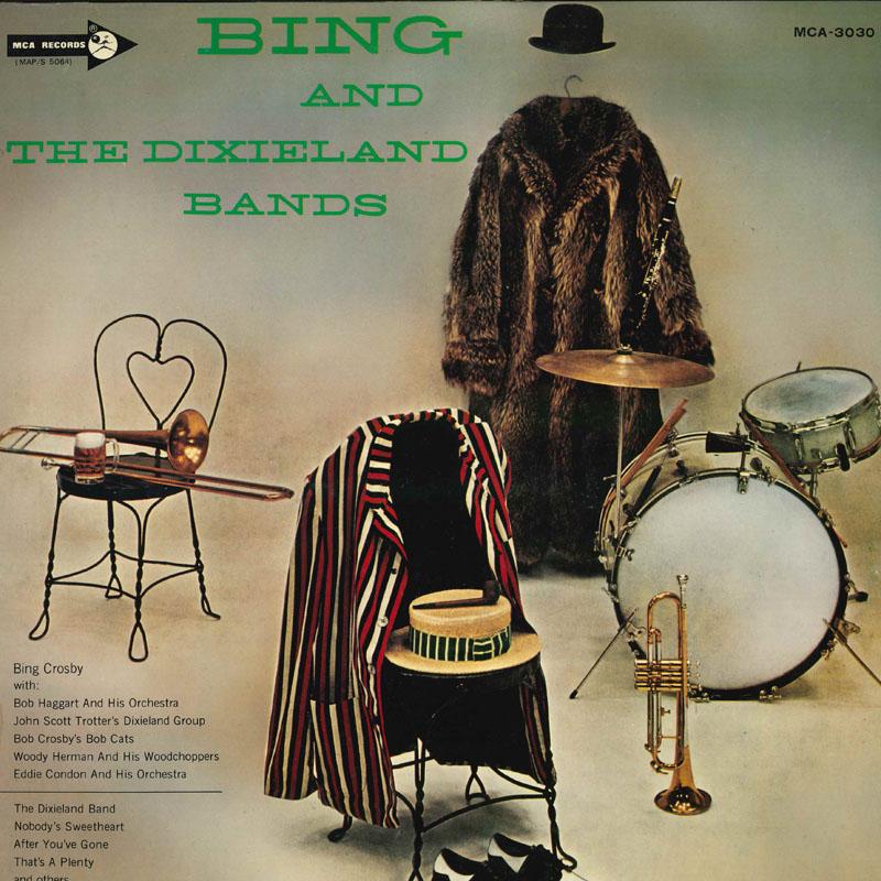

LP Record BING CROSBY - Bing And The Dixieland Bands MCA3030 MCA Japan Jazz Used