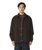 Snow Peak Hybrid Wool Coach Jacket Dark Size M JK-25AU013, Outerwear, Men's/Women's, Brown,