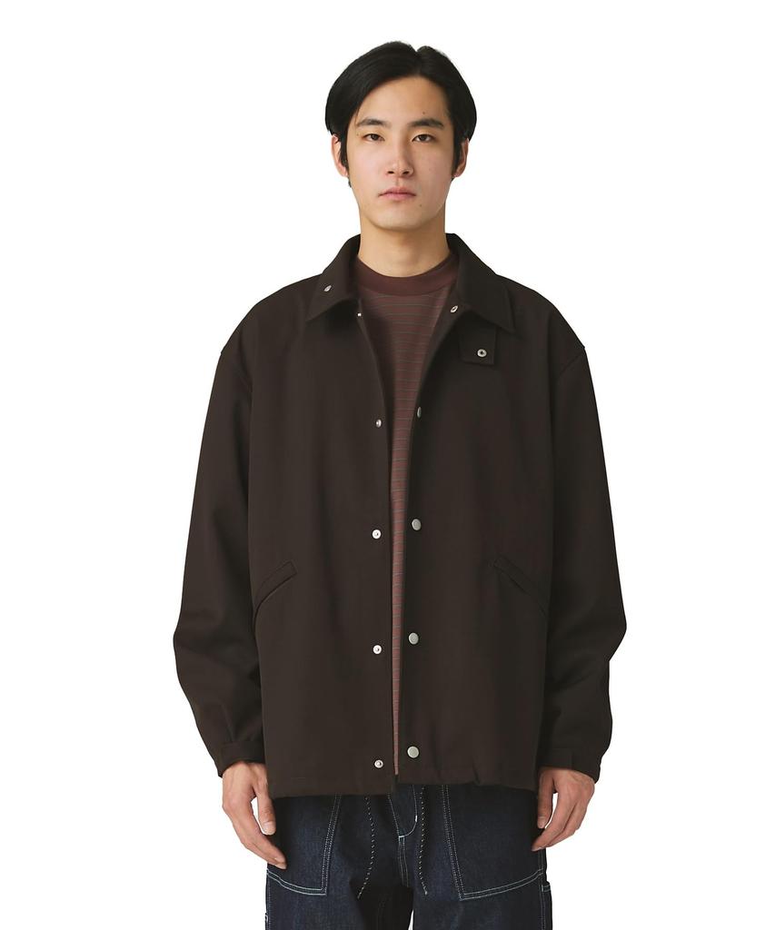 Snow Peak Hybrid Wool Coach Jacket Dark Size M JK-25AU013, Outerwear, Men's/Women's, Brown,