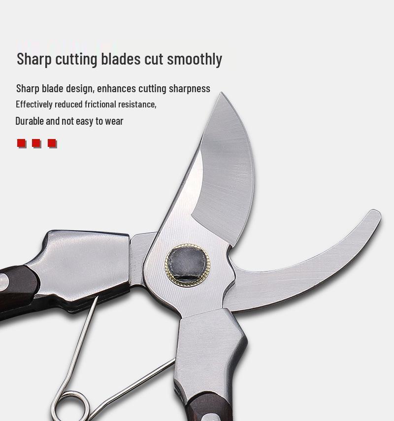 Stainless Steel Floral and Garden Pruning Shears for Thick Branches