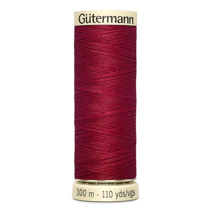 Fil à coudre 100% polyester Gutermann 1 Bobine - Att 384 - rouge cerise