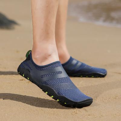 Outdoor Beach Men's and Women's Shoes Swimming Diving Breathable Couple Wading Shoes Skin Soft Sole Seaside Non-slip Creek Men's Shoes