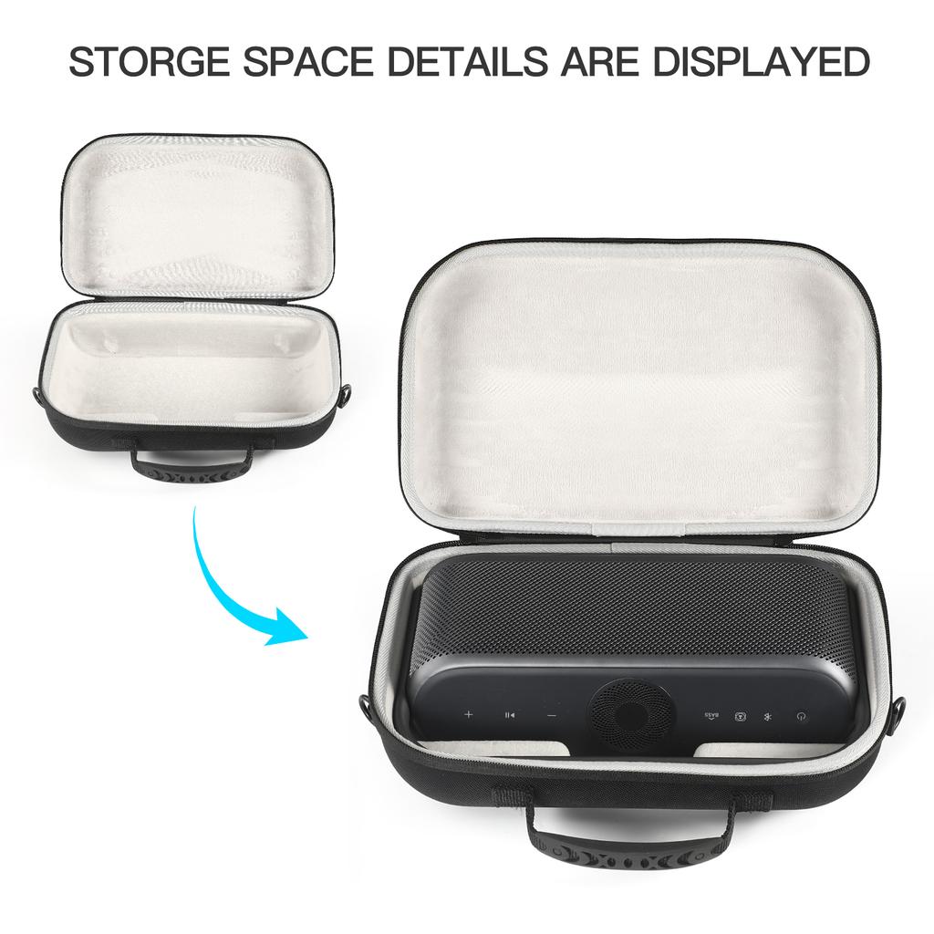 Custodia da viaggio portatile per altoparlante Anker Soundcore Motion X600, custodia protettiva per altoparlante