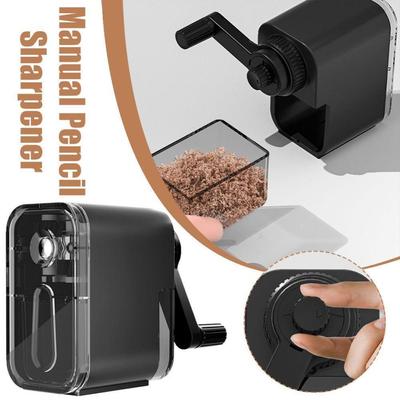 Yapışmaz Kurşun Kalem Bileme Aracı Masaüstü Döner El Kranklı Mekanik Alet