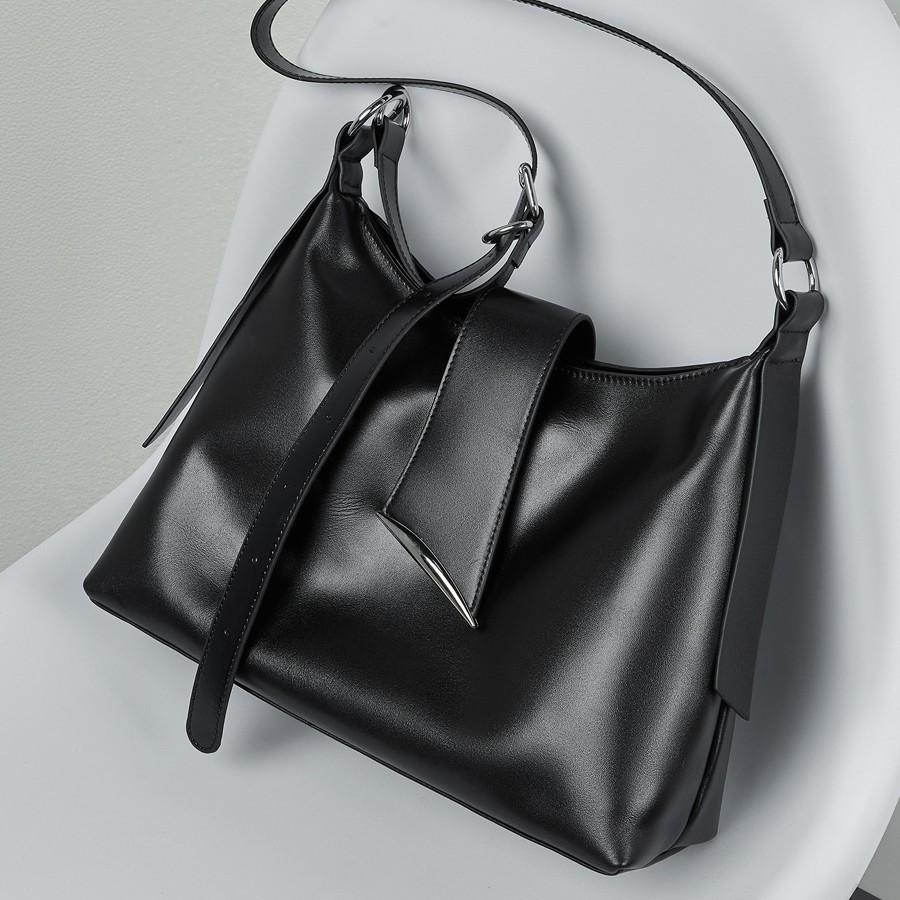 Leather Women'S Bags, Large-Capacity Commuter Tote Bags, High-End Light Luxury Hobo Bags, Shoulder Messenger Bags, Bags.