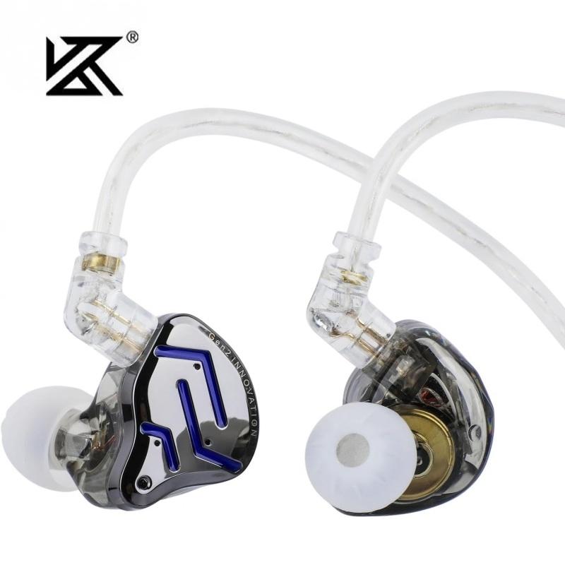 KZ ZSN PRO 2 Wired Earphones 1BA+1DD Hybrid Drive IEM In Ear Monitor Earbuds HiFi Bass Sport Headphones Gaming Headset With Mic