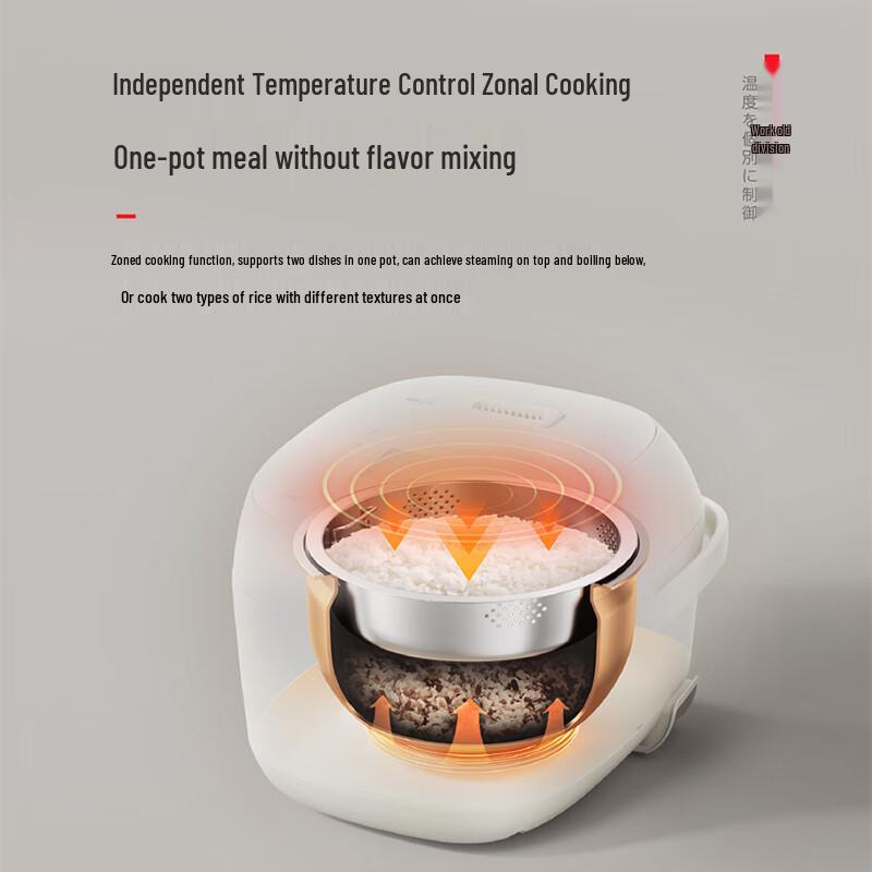 Toshiba Xiaobailu 4L IH Rice Cooker with Binchotan Double Liner CN Plug (adapter Included)