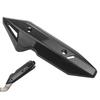 Motorcycle Exhaust Pipe Cover, Muffler Pipe Protector, Black ABS Exhaust Pipe Protector Guard For Honda Click 150 125 Motorcycle