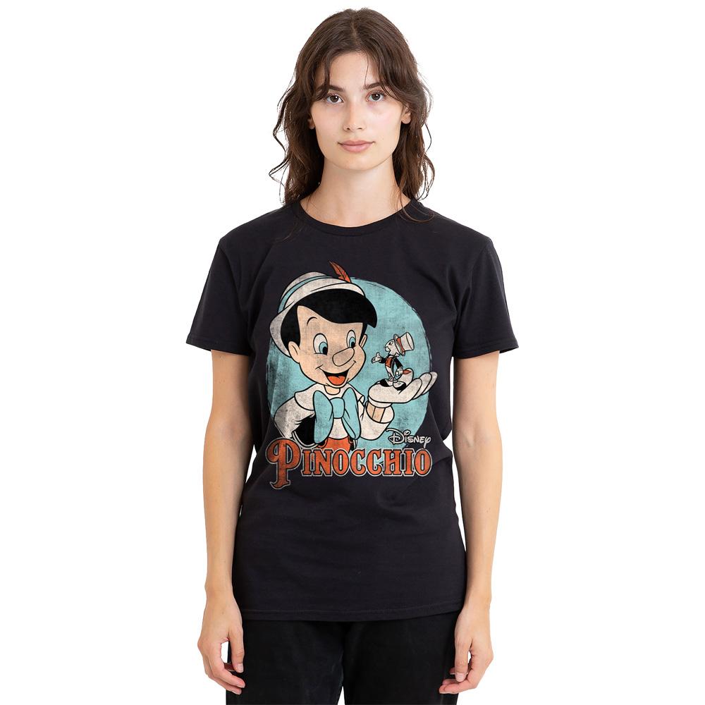 Pinocchio Unisex Adult Vintage T-Shirt