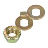 2Pcs Motor Mounting Screws Electric Scooter Engine Screw Motor Shaft Nut Hook Plate Electric Scooter Repair Accessory