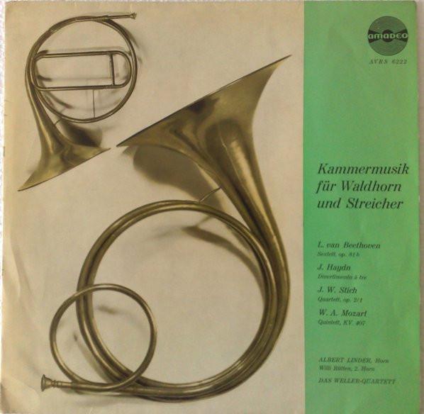 

LP Record L. VAN BEETHOVEN J. HAYDN J. W. Kammermusik Fur Waldhorn Und Streic AVRS6222 AMADEO Austria Classical Used