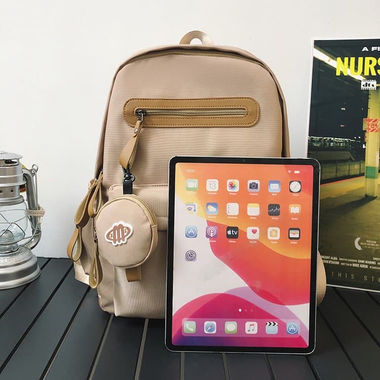 Japanese leisure student large-capacity schoolbag backpack