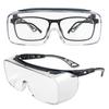 Óculos de segurança VOPHA antiembaçantes com lentes transparentes e proteção lateral tipo asa anti-luz azul óculos protetores unissex
