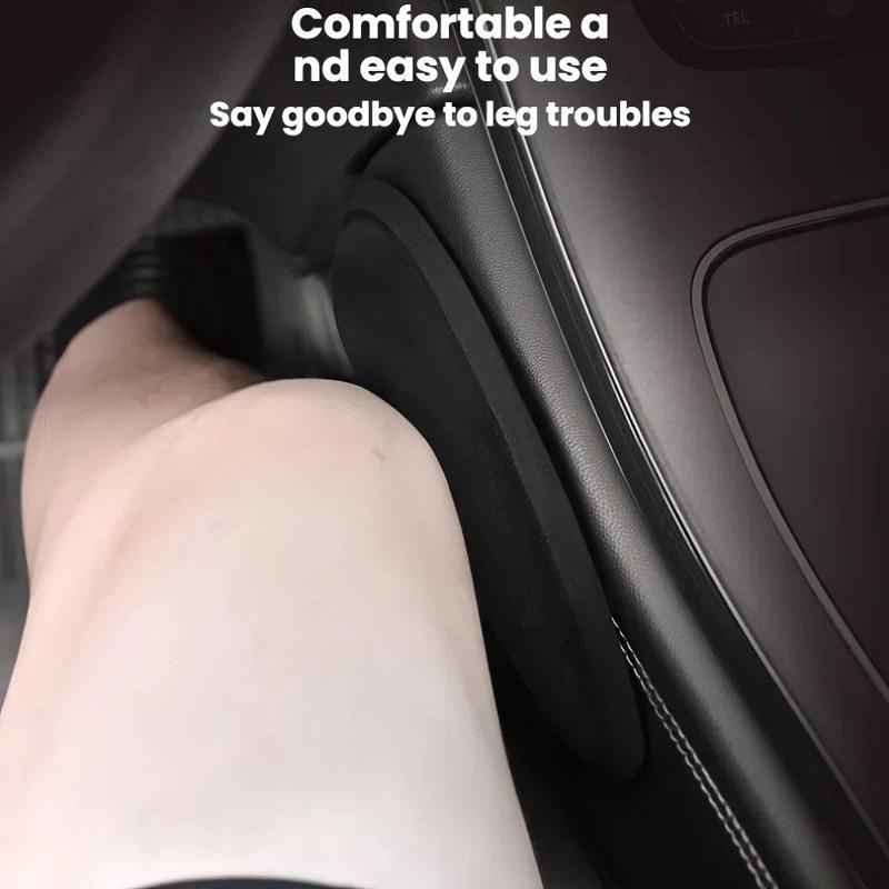 Pernă universală pentru genunchi pentru cotieră auto, Pad moale din piele pentru sprijinul piciorului pentru consola centrală și cotieră de ușă