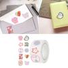 500Pcs Floral Sticker Cartoon Decorative Sticker Sealing Label for Seal Envelope Card Scrapbooking Journal Wrapping