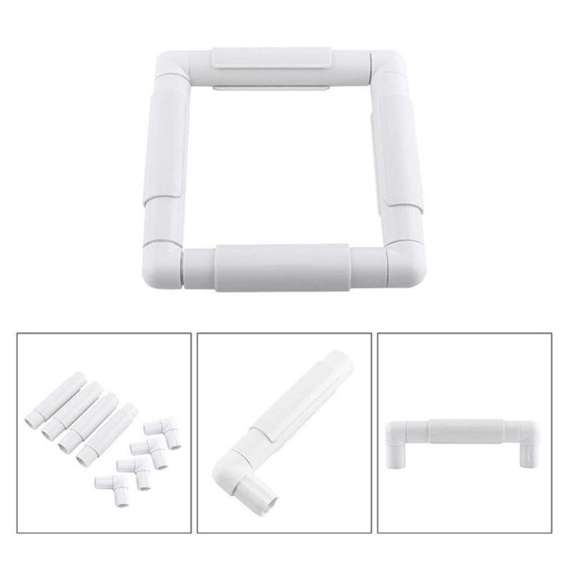 Pack of 3 Embroidery Hoops Featuring Easy Installation Portable Designs Ideal for Crafting Use