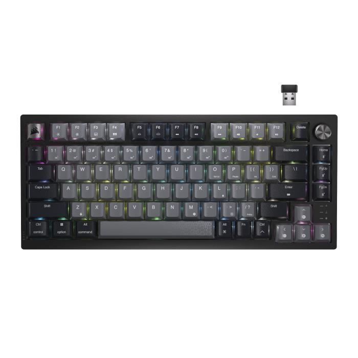 Clavier gamer - mécanique - corsair - tenkeyless - k65 plus