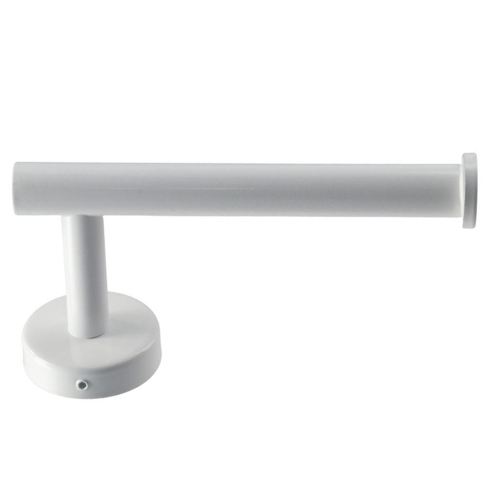

Contemporary White Toilet Paper Holder Stainless Steel Toilet Paper Rack Tissue Holder Bathroom Kitchen білий