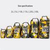 Outdoor Camouflage Waterproof Cycling Bag - Multifunctional Barrel Design with Single and Double Shoulder Straps