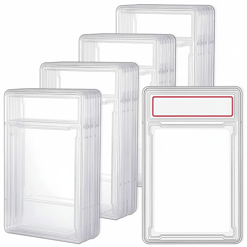 Transparent PSA Graded Card Case Removable Trading Card Protection Box  Storage Display