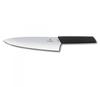 Nůž kuchařský, široká čepel, 20 cm, černý Victorinox 6.9013.20B