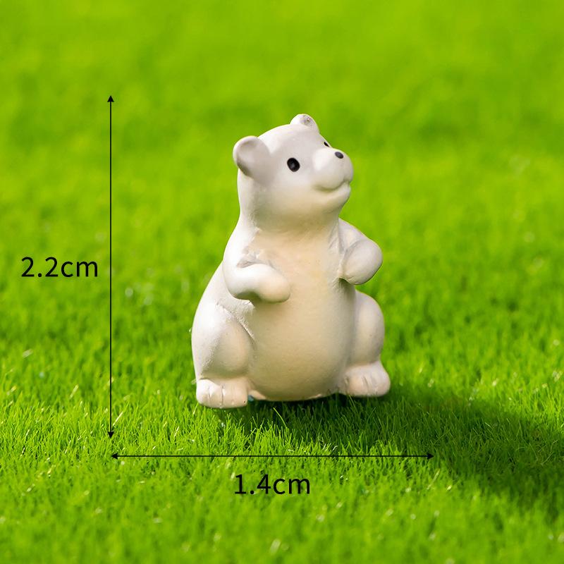 

Мох Микроландшафт Дикая природа Лев Бурый медведь Горилла Кабан Украшения из смолы Садоводство Декоративные аксессуары wildlife 10pcs