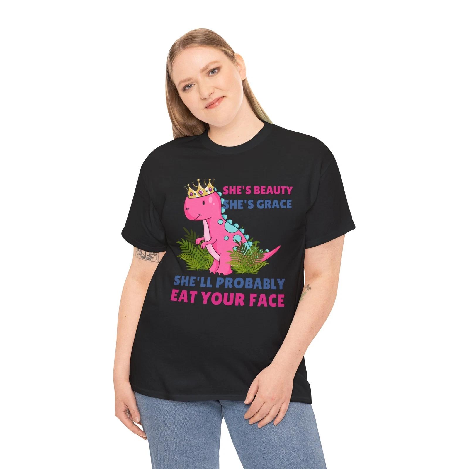 Dinosaur T-Shirt | Prehistoric Tee | T-Rex Jurassic Lover Shirt Babysaurus M