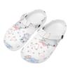 For Women Men Allover Printed EVA Clogs Lightweight Breathable Slip On Casual Footwear Soft Summer Sandals Everyday Wear