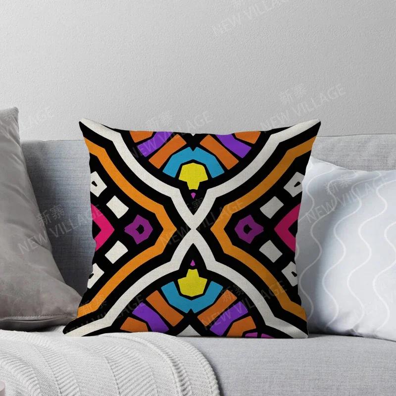 Fall Home Decor Autumn Living Room Throw Pillow Cover Sofa Boho Cushion Cover Morocco45x45cm 45*45 50x50 60x60cm 60*60 40x40cm