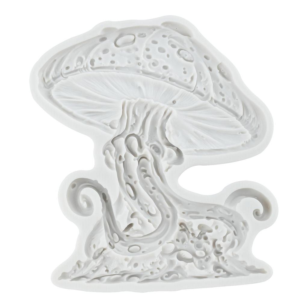 Mushroom Silicone Molds Mushroom Fondant Mold Cake Decorating Tools Cupcake Topper Candy Chocolate Gumpaste Mold