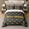 Custom Name WWE LOGO 3Pcs Duvet Cover Set Personalized Text Bedding Pillowcases Bedroom
