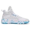 ANTA Bastard Vintage Basketball Shoes Men's High top Anta White/Lake Blue 112141649S-3