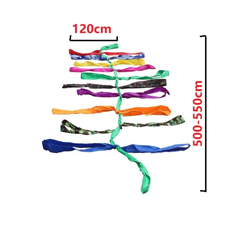 

Colorful Tug Of War Ten Way Tension Rope Children s Sensory Integration Outdoor Activity Equipment Parent-Child Interaction