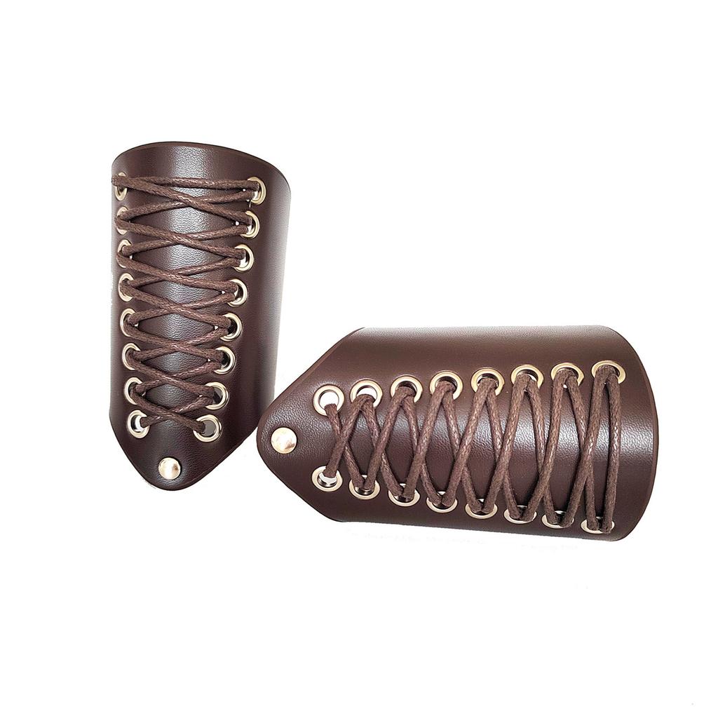 PU Wristband Gauntlet for ComicCon Photography Cosplay for Parties Festivals Industrial Age Costume Supplies