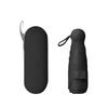 Portable Fold Umbrella, Sunny And Rainy Umbrella, Sun Umbrella, Black Plastic Folding Capsule Umbrella